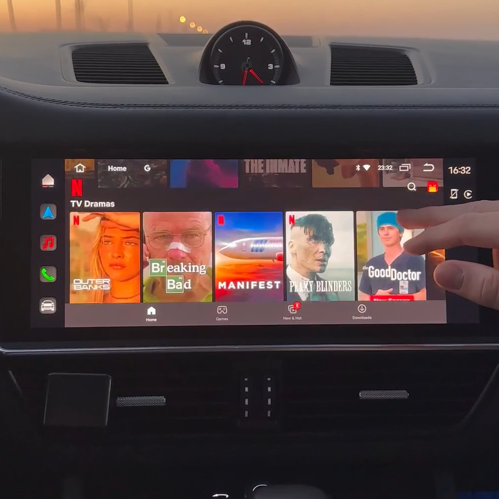 Evdora™️ Kablosuz CarPlay & Android Auto 4K