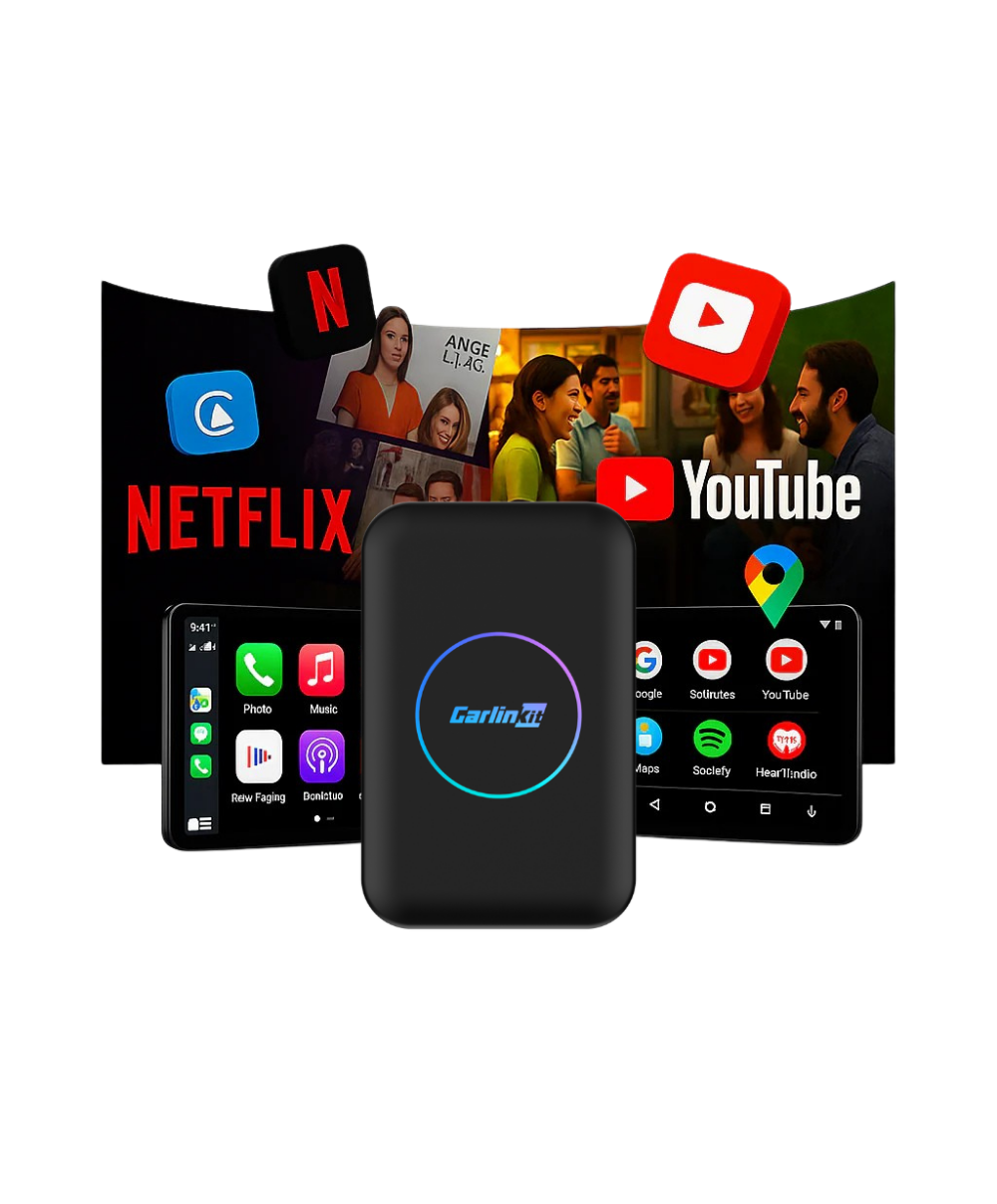 Carlinkit TBox Lite S Kablosuz CarPlay & Android Auto Smart Box