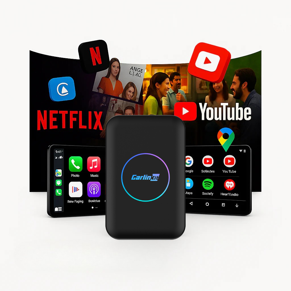 Carlinkit TBox Lite Kablosuz CarPlay & Android Auto Smart Box